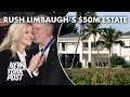 The 50M Florida house Rush Limbaugh left behind for his wife New York Post