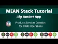 14 Products Services Creation for CRUD Operation MEAN Stack Tutorial NAVEEN SAGGAM