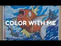 Magikarp Pokemon Mystery Color By Number