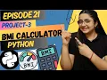 Project-3 BMI Calculator using Python Python for Beginners Episode