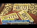 Georgia DDS offers free tags to honor veterans