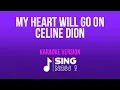 Download Lagu CELINE DION - MY HEART WILL GO ON ( KARAOKE VERSION )