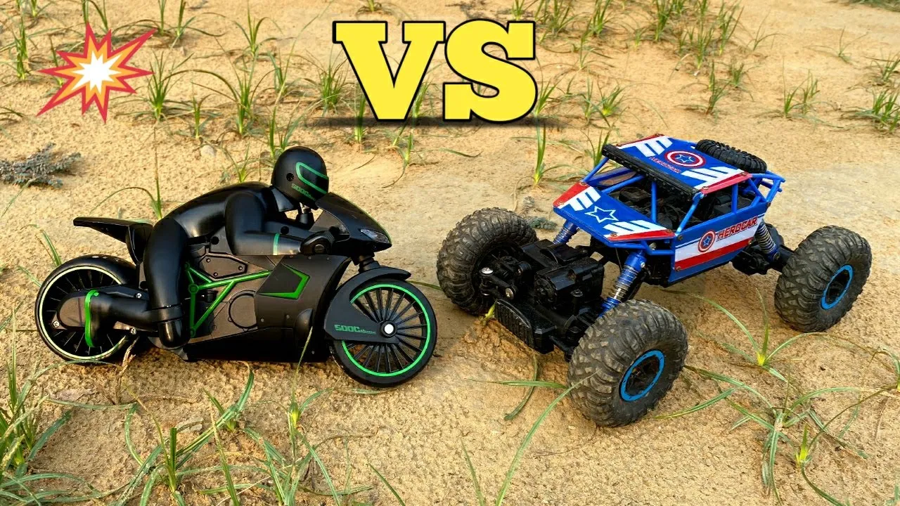 RC Bike vs RC Car | Remote Control Car | Remote Control Bike