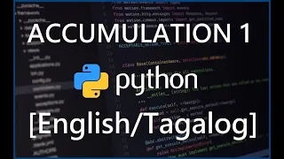 Python Programming for Beginners - 18 For Loop Accumulation 1