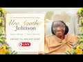 The Homegoing Service for Mother Ura Agatha Johnson