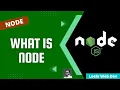 1 Introduction to Nodejs JavaScript runtime environment What is Nodejs and why we use it - NodeJS