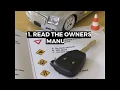 Spring Car Maintenance Checklist