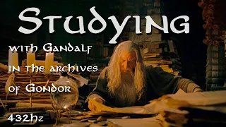 MIDDLE EARTH MUSICAL SOUND Studying With Gandalf 432Hz