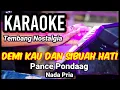 Download Lagu DEMI KAU DAN SEBUAH HATI - Pance Pondaag | Karaoke nada pria | Lirik