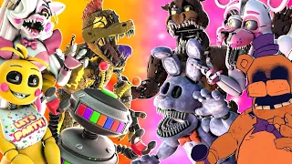 Top 5 FNAF vs Fight Animations