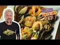 Guy Fieri Eats Brazilian Seafood Moqueca Diners Drive-ins and Dives with Guy Fieri Food Network