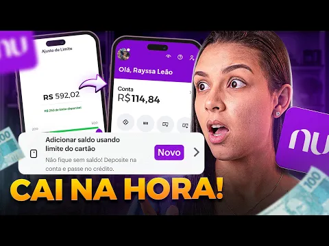 Download MP3 NOVIDADE! TRANSFORME O LIMITE DO SEU CARTÃO DE CRÉDITO EM SALDO NA CONTA DO NUBANK!