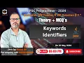 3 Keywords in Java Identifiers in Java Compiler in Java RPSC Programmer Java by Manoj Sir