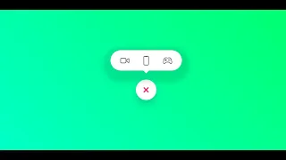 Animated Action Menu using Html CSS Vanilla Javascript