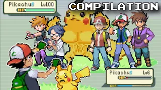 Download Ash vs Red, Gary, Blue Pokémon Battle compilation #1 MP3