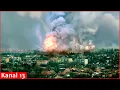 Download Lagu Ukrainian army destroyed Russian base with thousands of drones and large ammunition depot