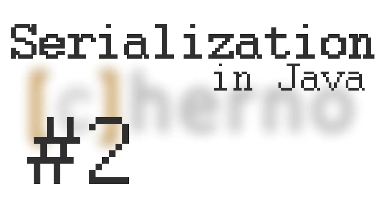 Serialization #2 - Planning a Serialization Format