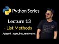 Lecture 13 - List Methods in Python