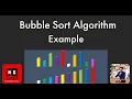 Bubble Sort Algorithm Bubble Sort Example Data Structure PART 8 4