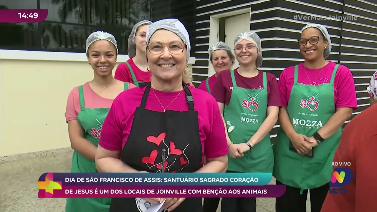 Santuário Sagrado Coração de Jesus é um dos locais de Joinville com benção aos animais