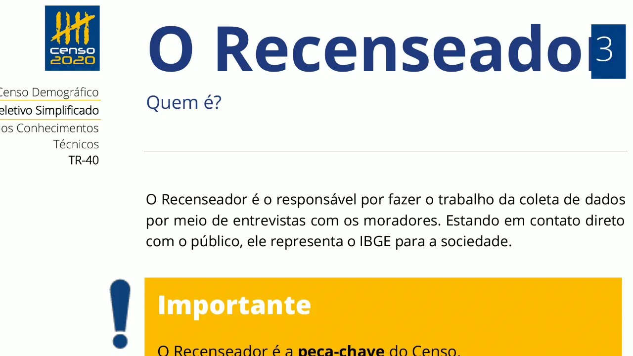Conhecimentos Técnicos IBGE 2020 - AULA 1