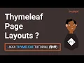 Thymeleaf Page Layout - Spring Boot Thymeleaf Tutorials In Hindi