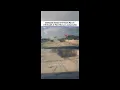 Dashcam shows semi-truck flip on I-95 South at MLK Pkwy in Jacksonville