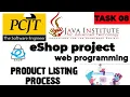 Web Project Task 08 java institute 1st Year e shop javainstituteforadvancedte1415