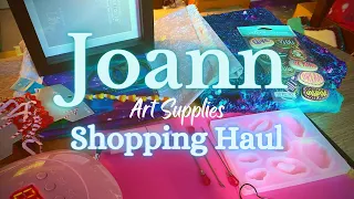 Joann Shopping Haul Art Supplies Review