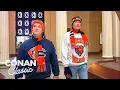 Andy Gives Conan A Tour Of His Old Neighborhood In Chicago Late Night with Conan O Brien