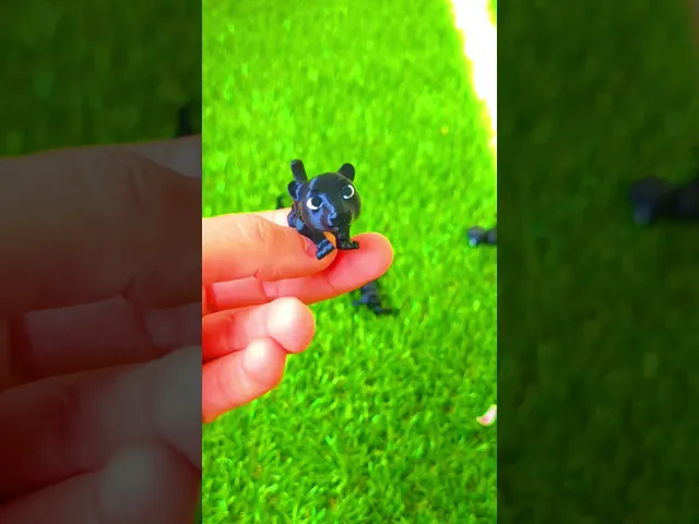 Little Panther / Keychain / Articulated Fidget Toy video thumbnail