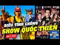 LIVE - GAY CAN GIO CUOI SHOW QUOC THIEN Bau so giu kin dia diem phia chong doi keu goi bieu tinh