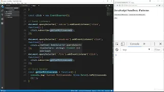 JavaScript Patterns 5 - Observer Pattern