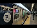 NYC Subway NEW R211A 3910-3914 3915-3919 Enter Service on the D Line