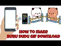 How To Make Bubu Dudu gif Download Bubu DUDU EDITING PEACH GOMA MILKMOCHBEAR Cats