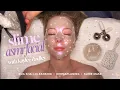 ASMR Facial Pearl Face Mask Hair Play Massage on Kaylee Dudley
