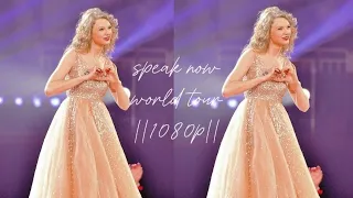 speak now world tour: full taylor swift