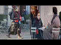 Helena Bonham Carter 55 engages in an animated chat with boyfriend Rye Dag Holmboe 33 as they wr