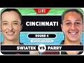 SWIATEK vs PARRY WTA Cincinnati 2026 LIVE Tennis Watchalong