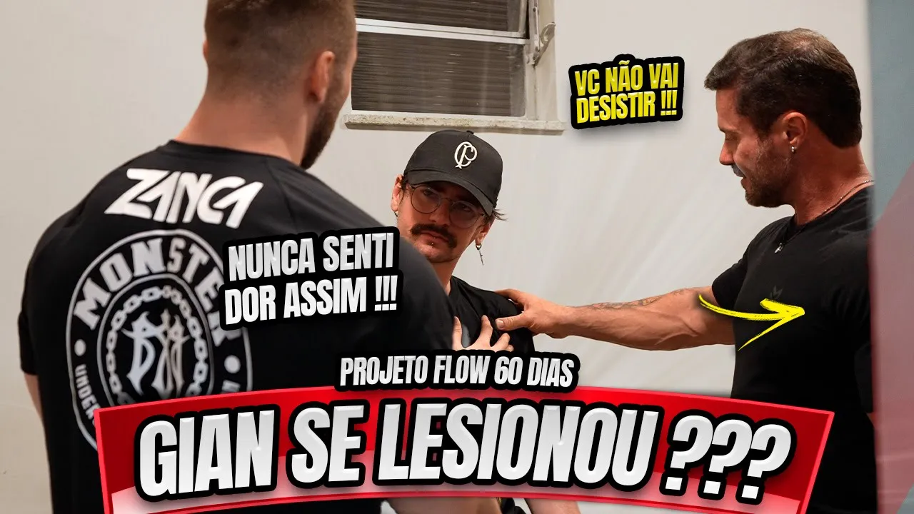 GIAN SE LESIONOU E AGORA ? PROJETO FLOW 60 DIAS