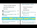PE 1- Module 2 Test module 2- Data types to basic operators score 95 in Cisco python