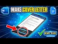 How to Make Cover Letter in Phone
