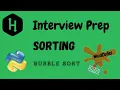 Sorting - Bubble Sort Count number of Swaps HACKERRANK Solution PYTHON Interview Preparation Kit