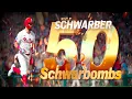 50 SCHWARBOMBS ALL 50 of Phillies Kyle Schwarber s home runs so far this season