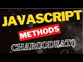 JavaScript charCodeAt