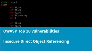 An Introduction to OWASP Top 10 Vulnerabilities - Insecure Direct Object Referencing IDOR