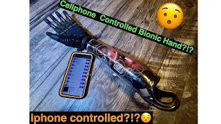 amputee taska hand review part 2 iphone controlled bionic hand 