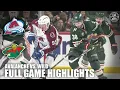 Lagu Colorado Avalanche vs. Minnesota Wild | Full Game Highlights | ESPN NHL