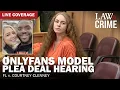 LIVE OnlyFans Model Plea Deal Hearing FL v Courtney Clenney