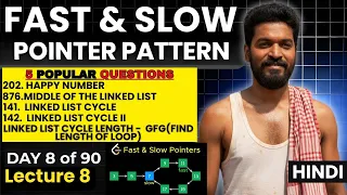 Day 5 Popular Interview Questions Fast Slow Pointers Pattern DSA Pattern